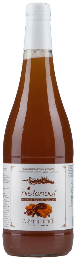 histanbul tamarind sherbet, 1 l glass bottle