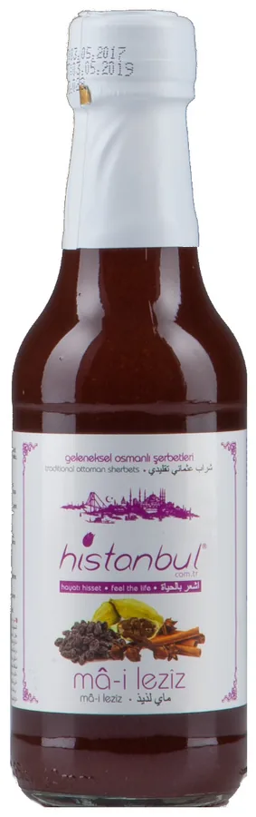 histanbul mâ-i lezîz şerbeti, 250 ml cam şişe